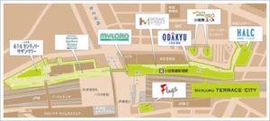 新宿テラスシティのイルミネーション2017！場所と行き方は？日程も3